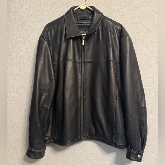 Wilsons Leather Men’s Black Jacket